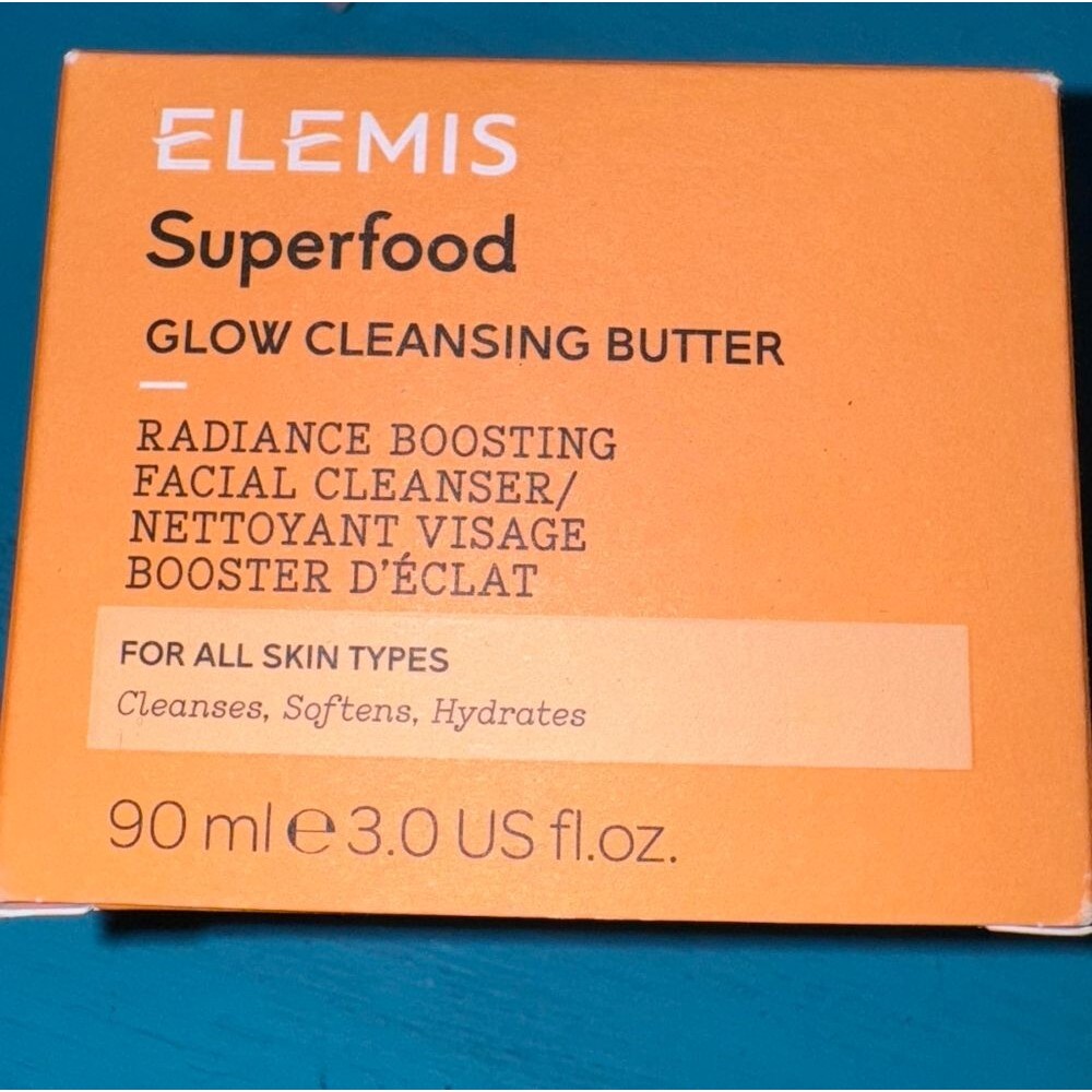 NEW Elemis Superfood Glow Cleansing Butter 3 oz